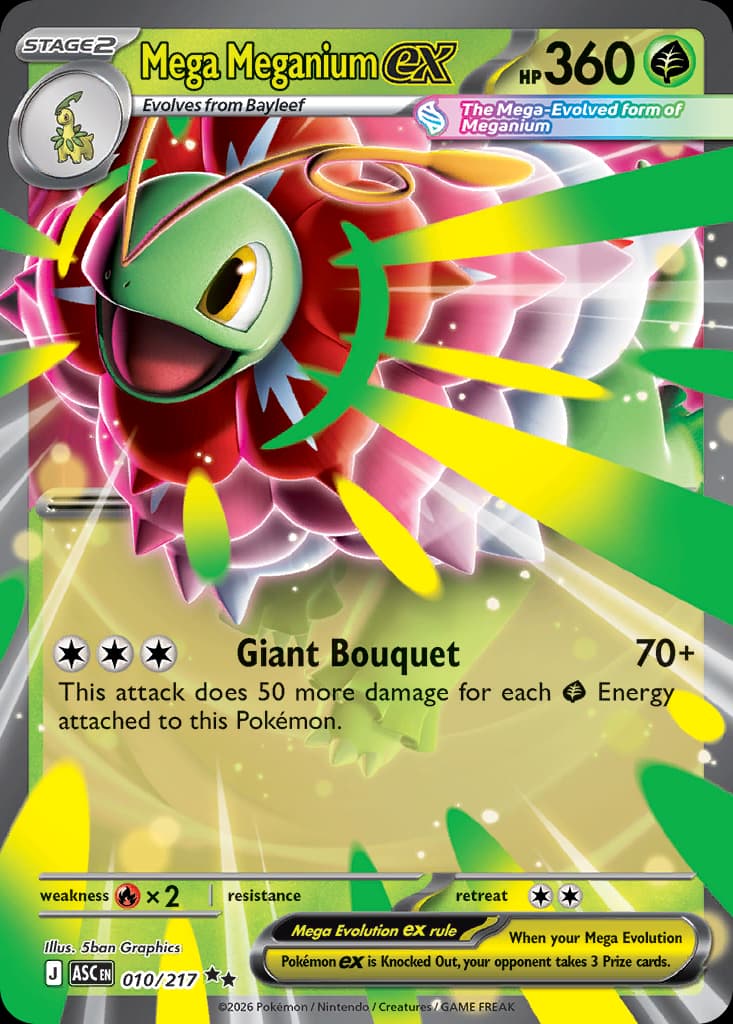 Mega Meganium ex 10/217