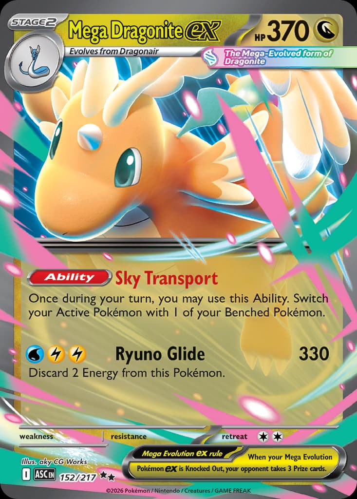 Mega Dragonite ex 152/217