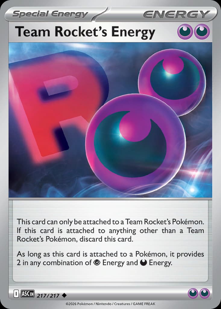 Team Rocket's Energy 217/217
