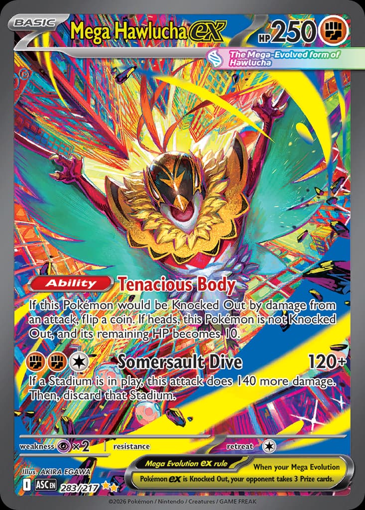 Mega Hawlucha ex 283/217