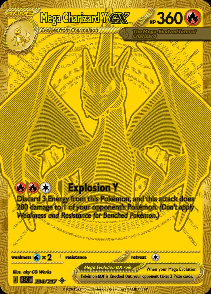 Mega Charizard Y ex 294/217