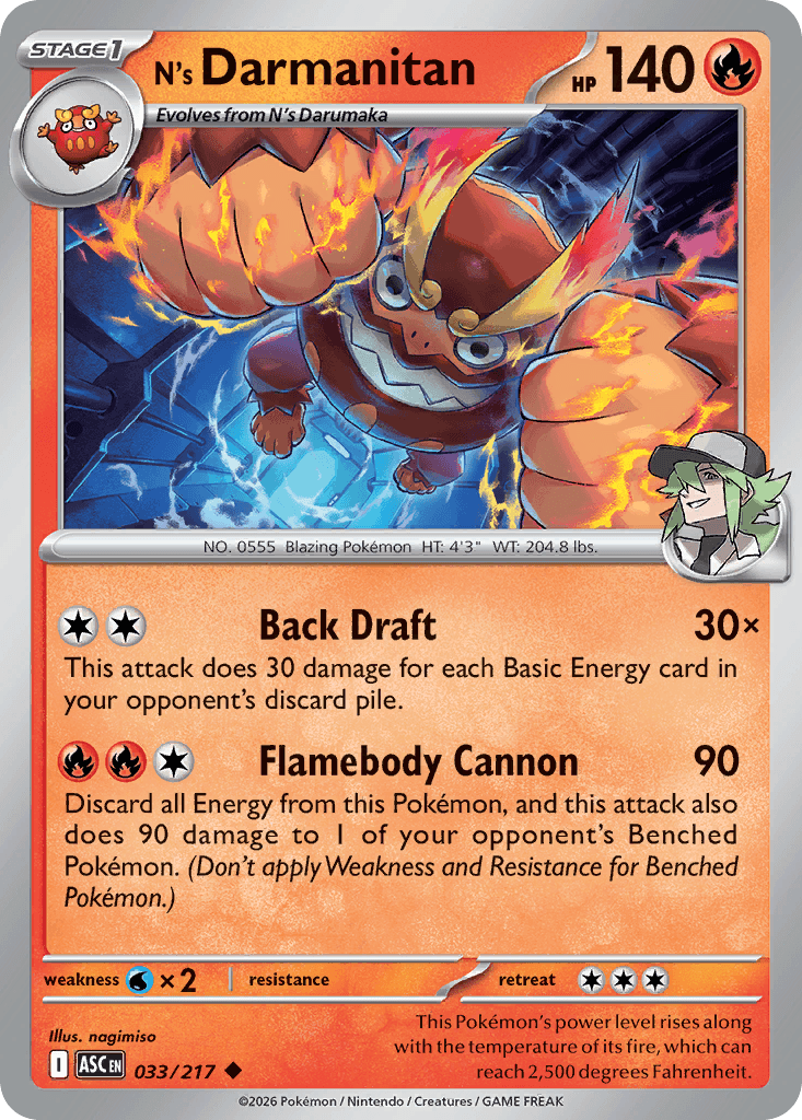 N's Darmanitan 33/217