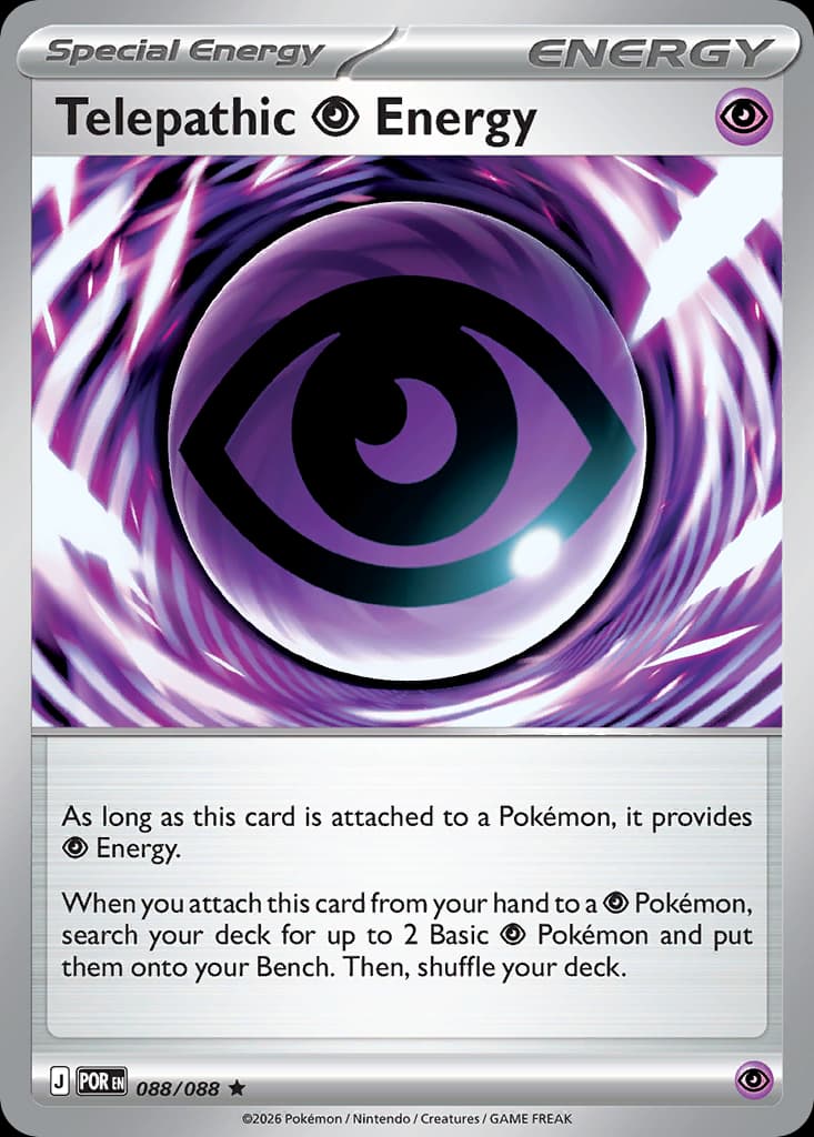 Telepathic Psychic Energy 88/88