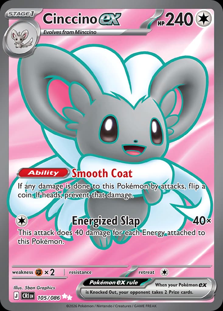 Cinccino ex 105/86