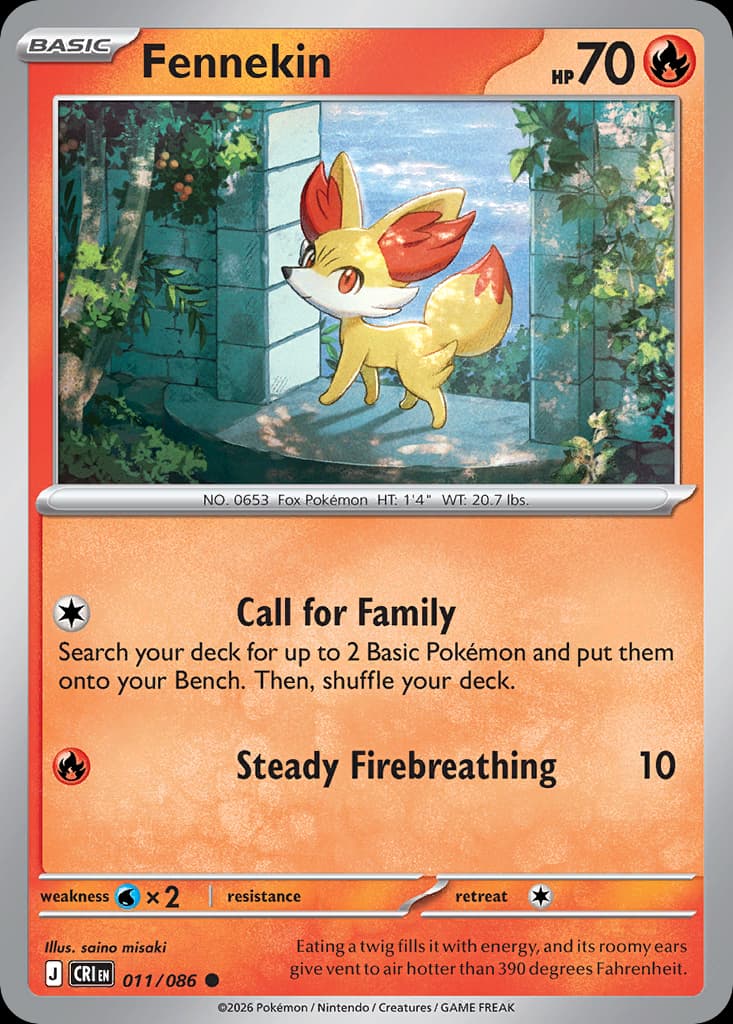 Fennekin 11/86