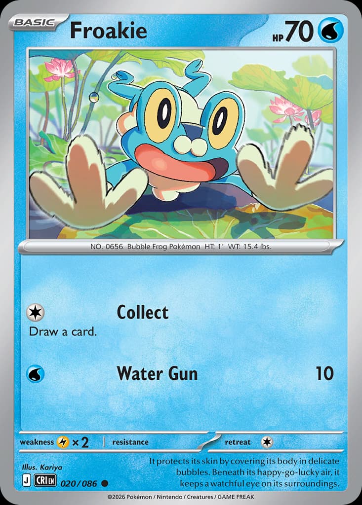 Froakie 20/86