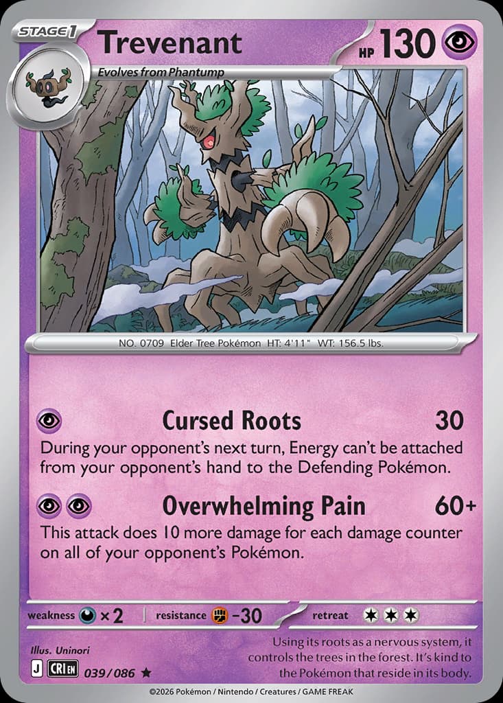 Trevenant 39/86