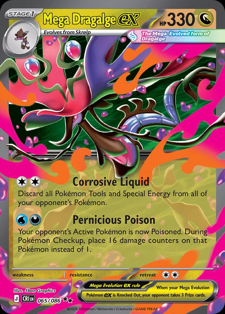 Mega Dragalge ex 65/86