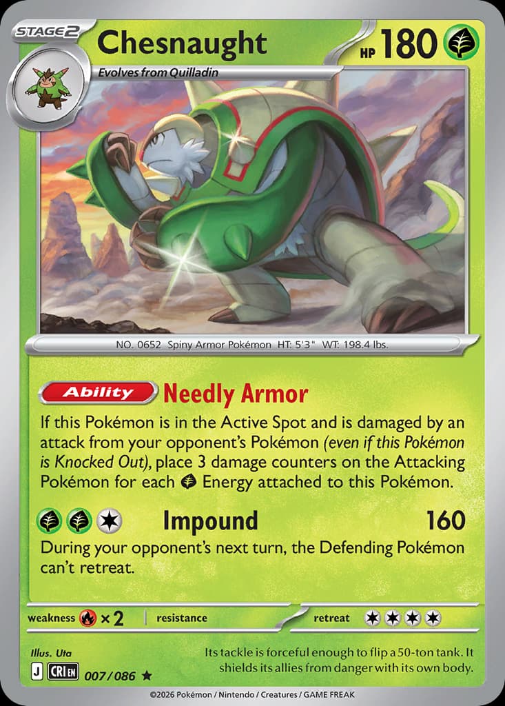 Chesnaught 7/86