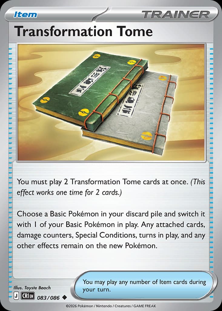 Transformation Tome 83/86