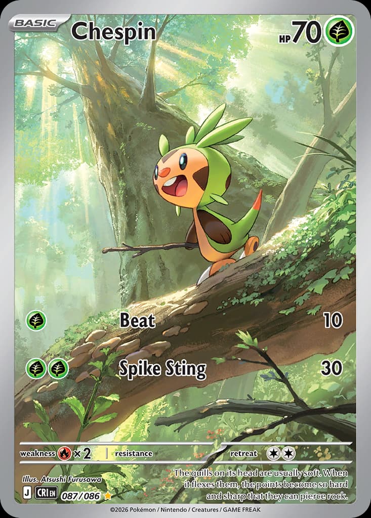 Chespin 87/86