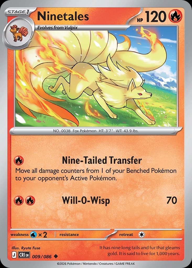 Ninetales 9/86