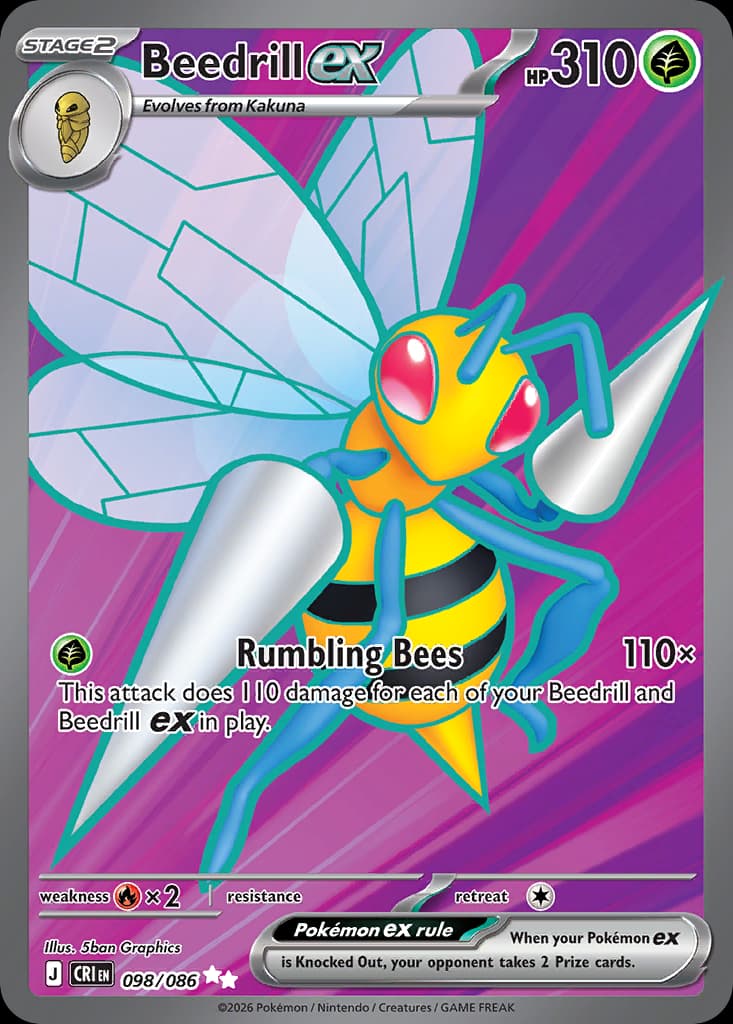Beedrill ex 98/86