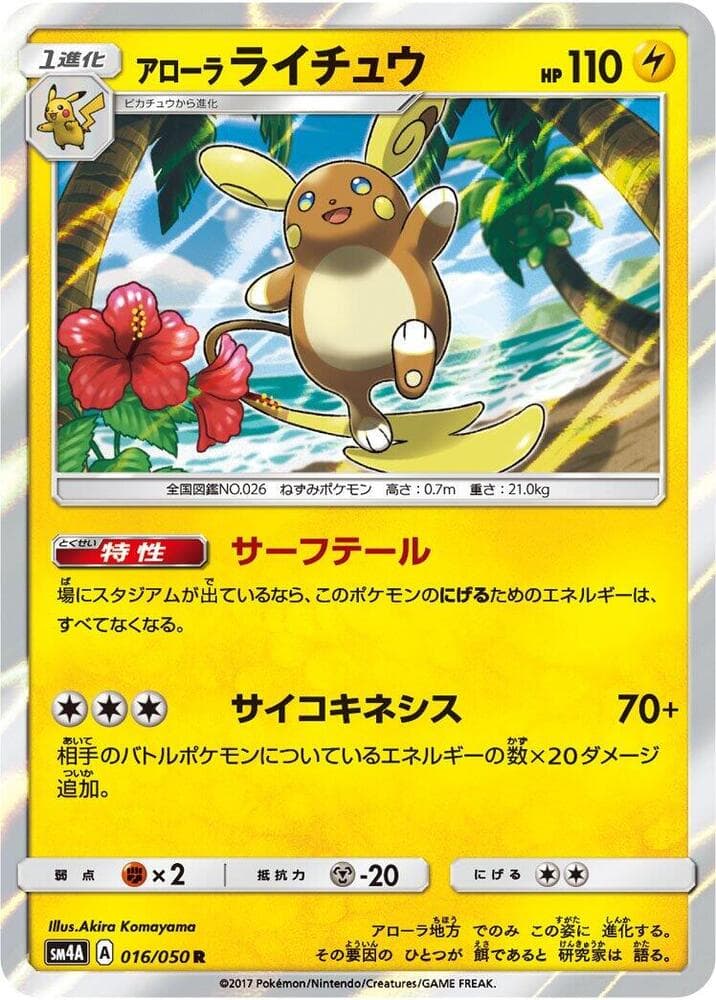Alolan Raichu 016/50