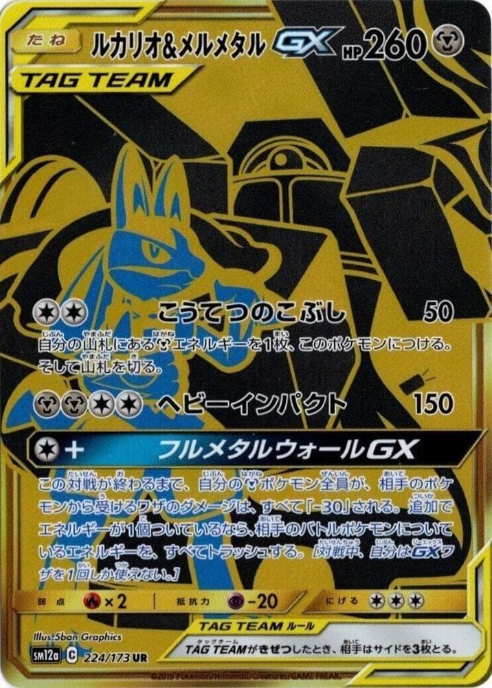 Lucario & Melmetal GX 224/173