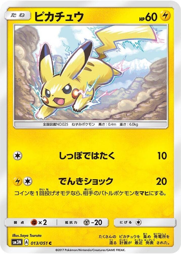 Pikachu 013/51