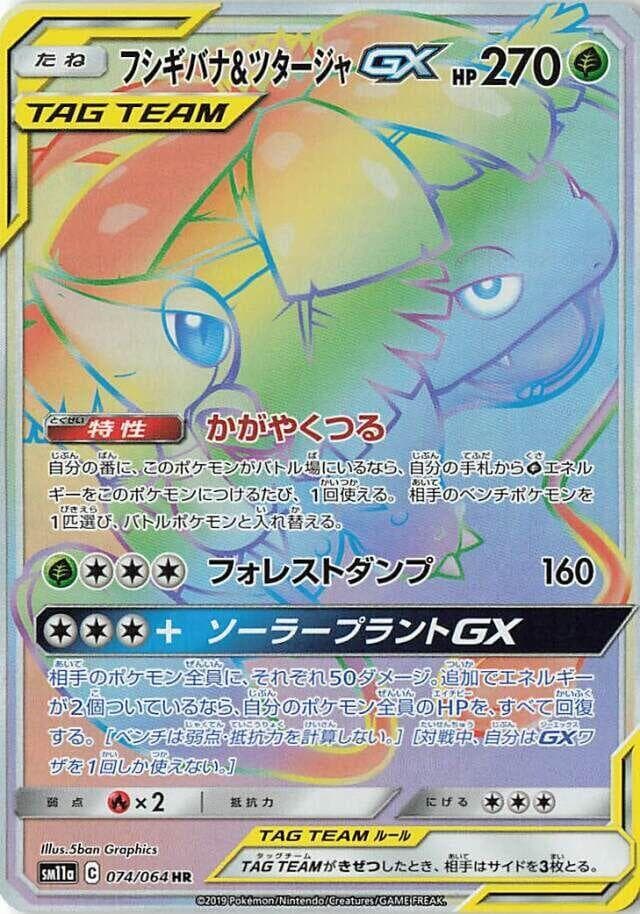 Venusaur & Snivy GX 074/64