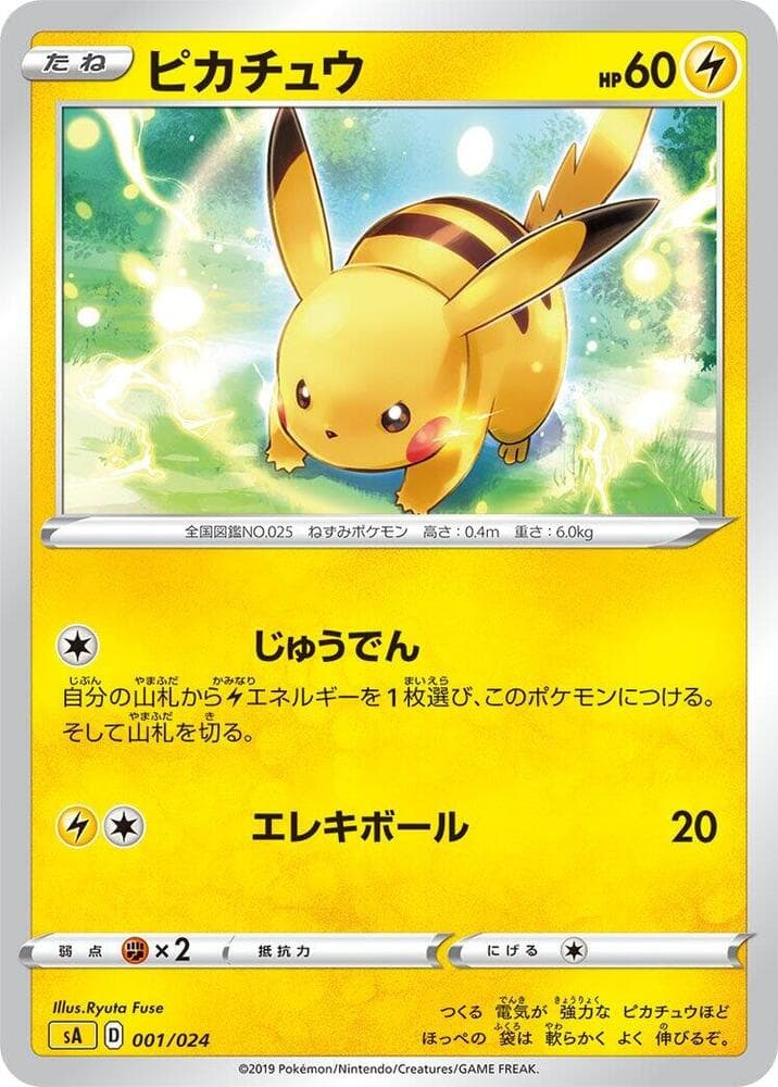 Pikachu 001/24
