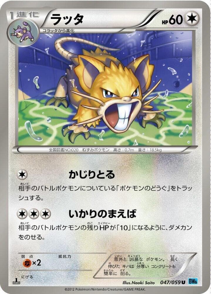 Raticate 047/59