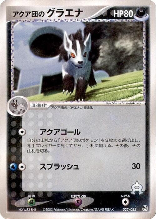 Team Aqua's Mightyena 023/33