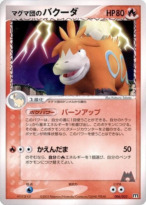 Team Magma's Camerupt 006/33