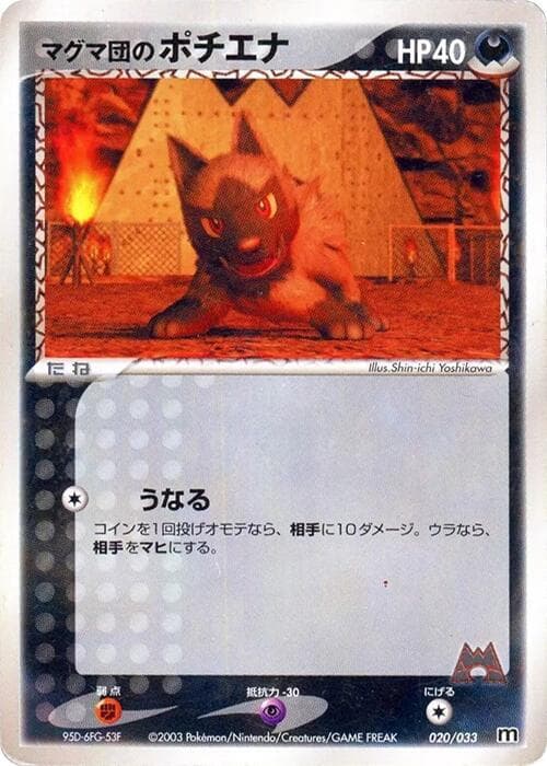 Team Magma's Poochyena 020/33