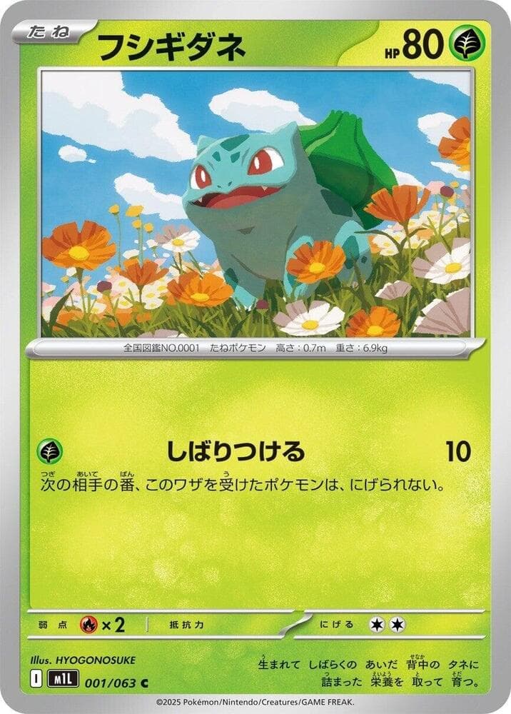 Bulbasaur 001/63