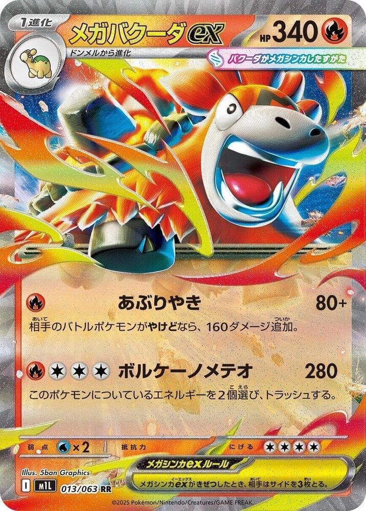 Mega Camerupt ex 013/63