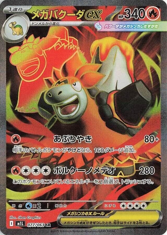 Mega Camerupt ex 077/63