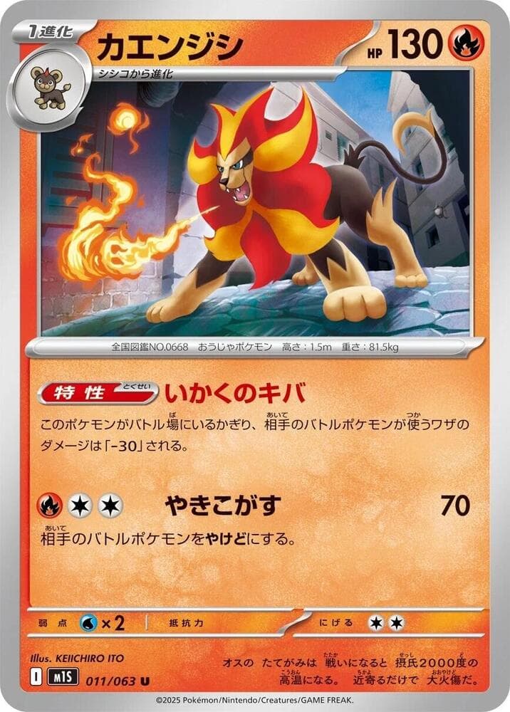 Pyroar 011/63