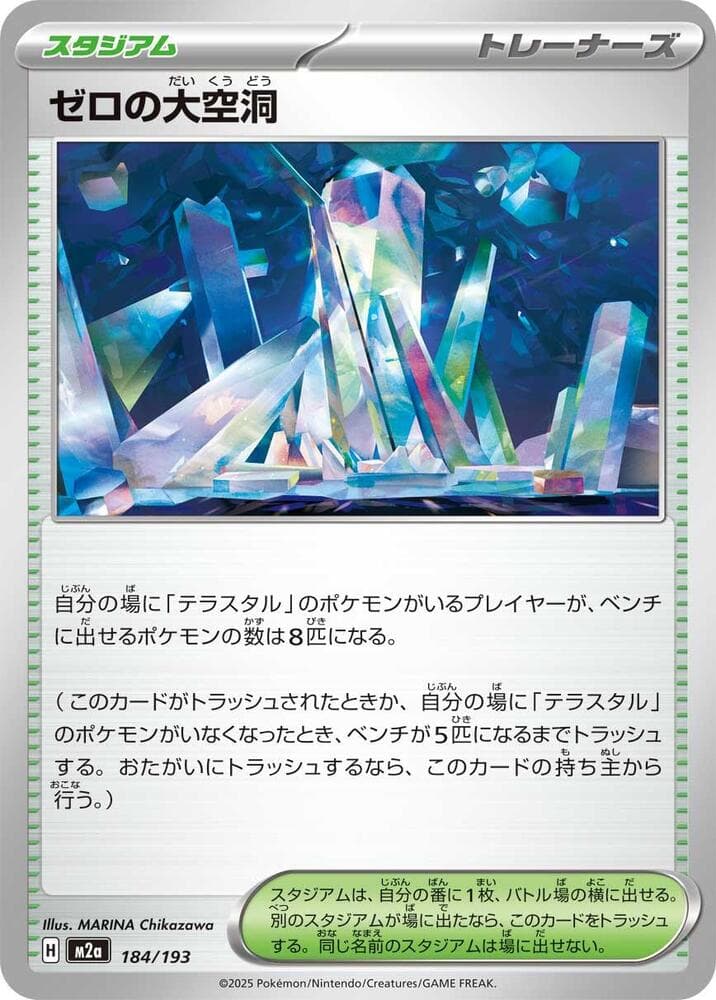 Area Zero Underdepths 184/193