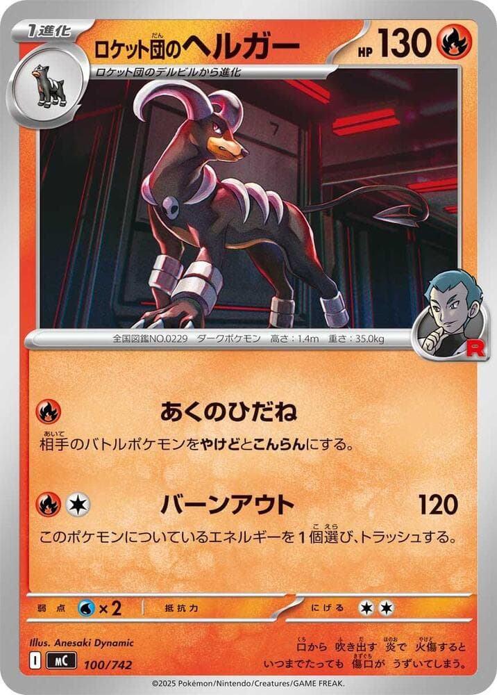 Team Rocket's Houndoom 100/742