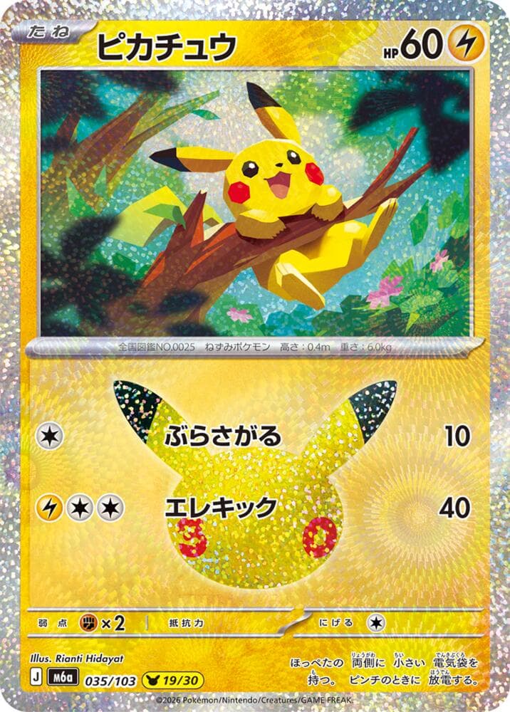 Pikachu 035/103