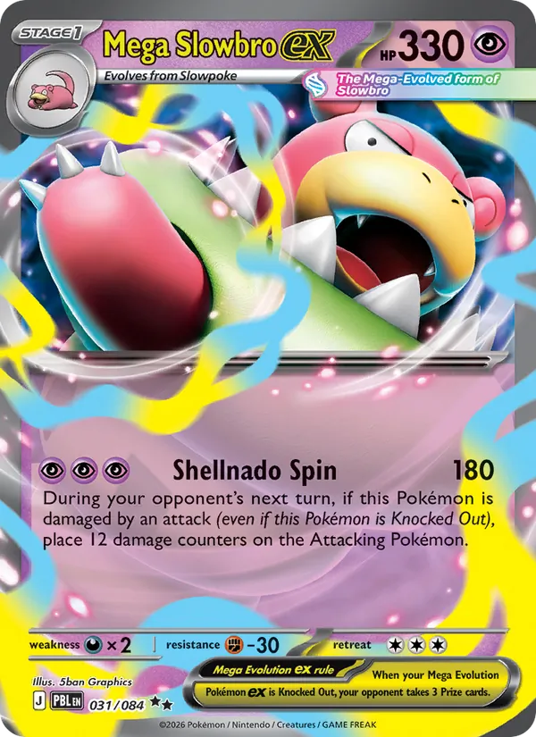 Mega Slowbro ex 31/84