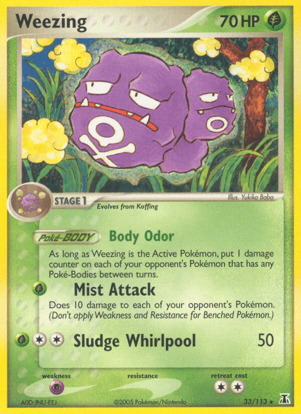 Weezing 33/113