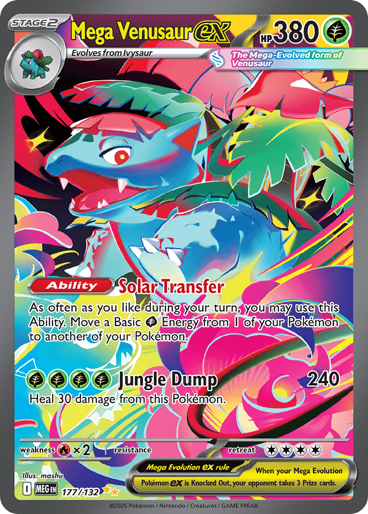 Mega Venusaur ex 177/132