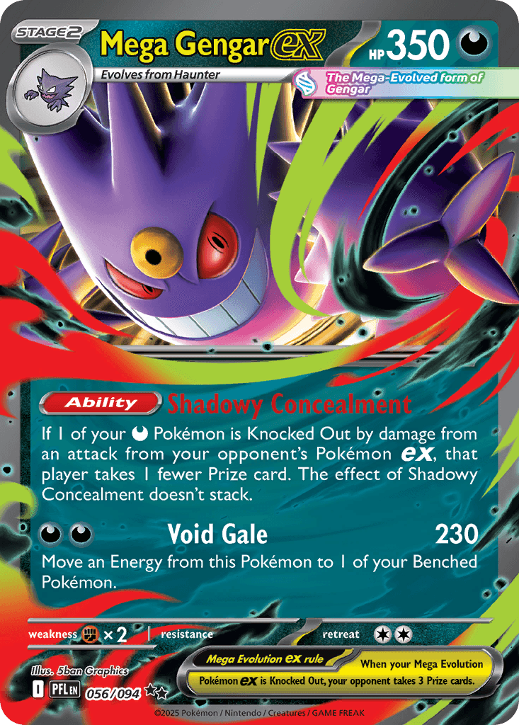 Mega Gengar ex 56/94