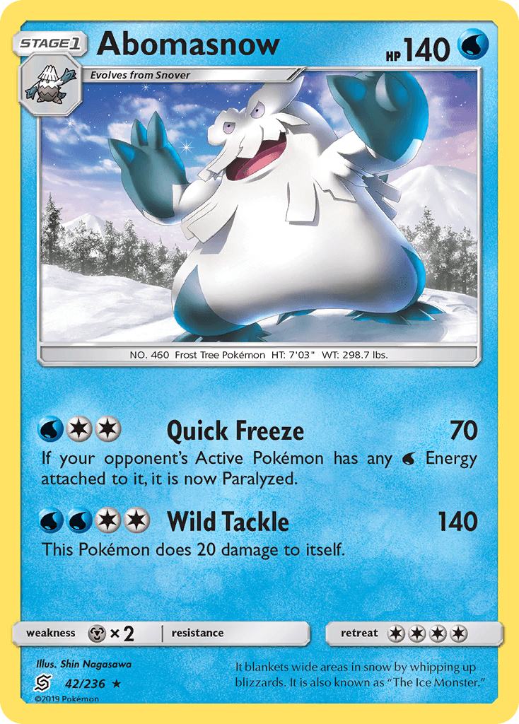 Abomasnow 42/236