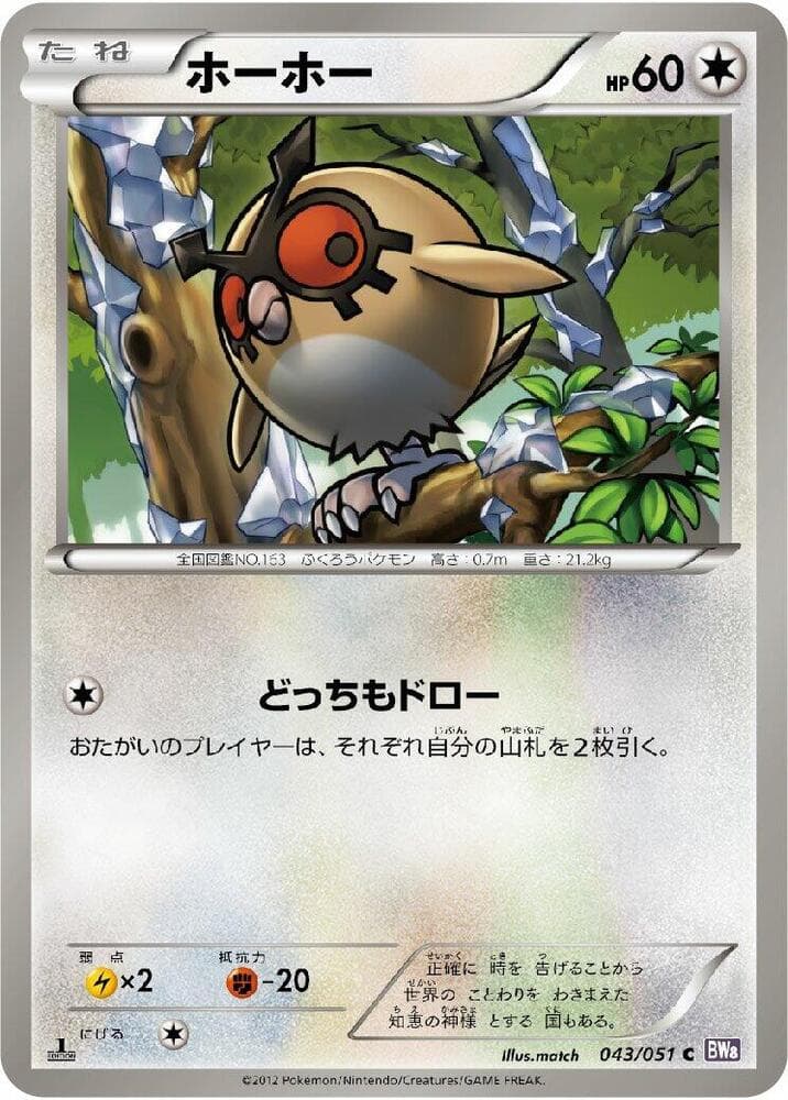 Hoothoot 043/51