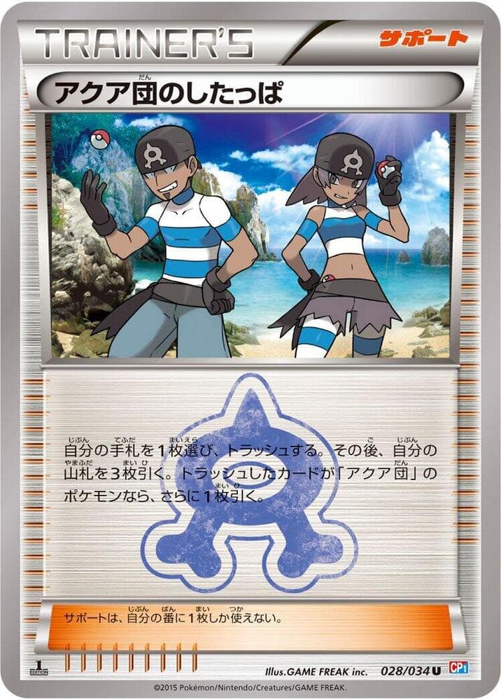 Team Aqua Grunt 028/34